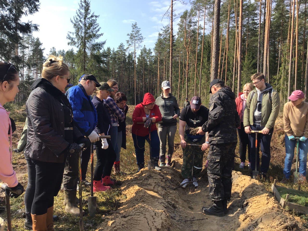 Сотрудники EuroPharmIntegration приняли участие в «Неделе леса»